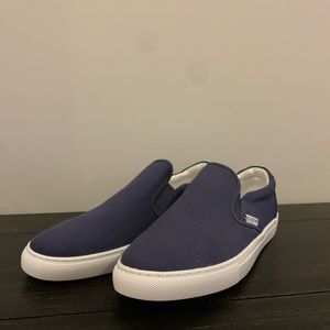 J crew canvas slip on sneakers